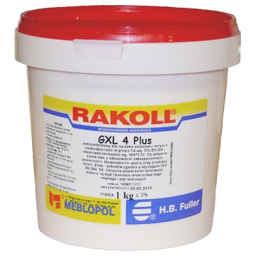 Klej do drewna wodoodporny Rakoll GXL-4 Plus 1 kg