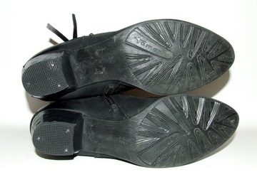 Buty ze skóry TAMARIS r.39 dł.25cm S.IDEALNY
