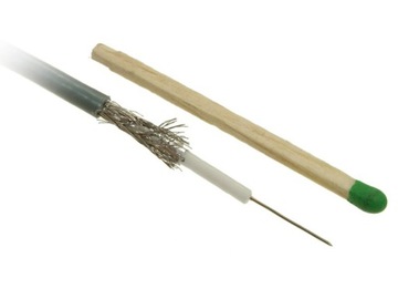 PRZEWÓD KONCENTRYCZNY R41 CIENKI 3,2mm 1m 2108w
