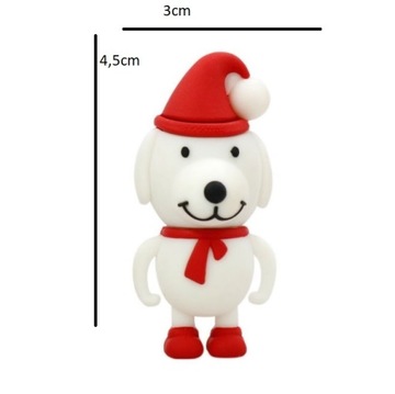 НАКОПИТЕЛЬ 3.0 USB 32 ГБ BEAR DOG SANTA STARS