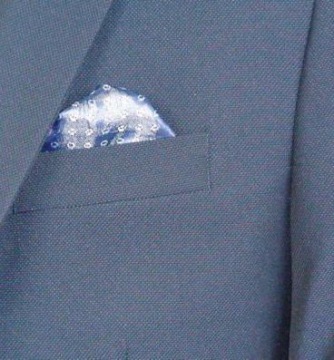 МОДНЫЙ ТЕМНО-СИНИЙ КОСТЮМ R60/106/182 SLIMFIT TK260