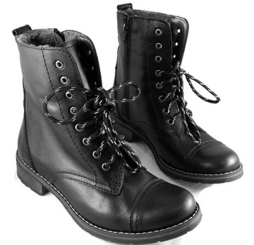 UNI-54 STYLOWE WYGODNE LEKKIE KOZAKI SKÓRA NAT. 40