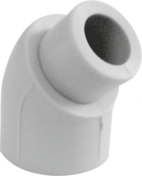 Kolano PP nyplowe WZ 45st 25mm