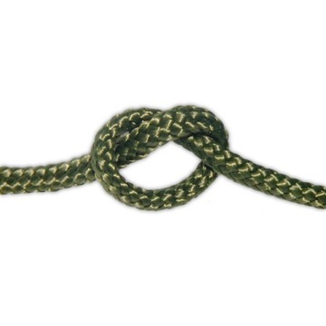 Lina pleciona polipropylenowa 6mm oliwkowa khaki Sznurki24
