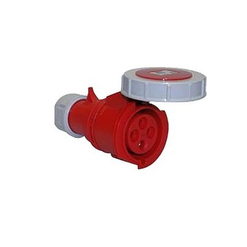 GNIAZDO siłowe 4x 16A 400V przenośne 4P IP67