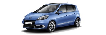 Диски с подшипниками + колодки ЗАДНИЕ Renault SCENIC III