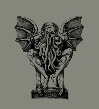 Футболка Lovecraft R'lyeh fhtagn Call of CTHULHU M