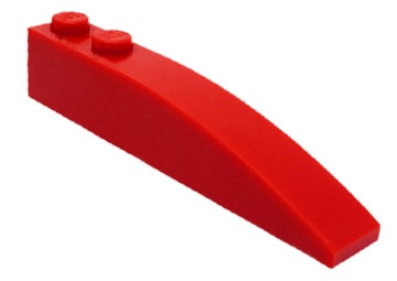 LEGO 4160390 42022 skos 1x6 czerwony do WeDO 9580