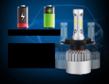 Светодиодная лампа MOTOR QUAD H27 H27W H27/1 880 H27/2 881 16000lm S2 72W 1шт
