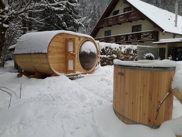 Sauna ogrodowa, Panorama,SO-OP,fińska, ruska bania