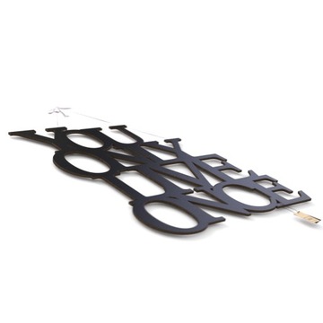 3D деревянная настенная надпись «Живешь только один раз»