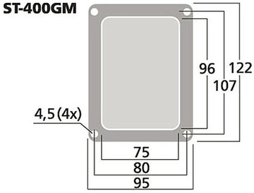 РАЗЪЕМ BI-WIRING для динамиков MONACOR ST-400GM