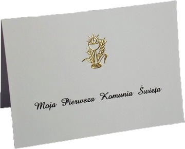 ZK2 * Zaproszenie zaproszenia na Komunię komunijne