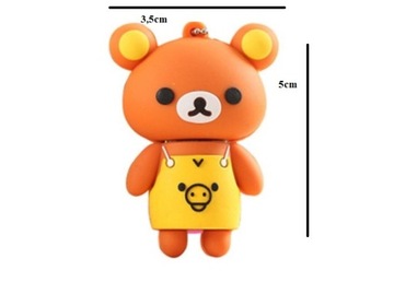 PENDRIVE USB 32GB 3.0 USB MIŚ ŻÓŁTY RILAKKUMA