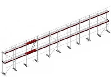 RUSZTOWANIE RUSZTOWANIA ELEWACYJNE PLETTAC 200 m²