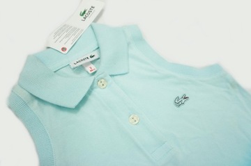 БЛУЗКА-ПОЛО LACOSTE PJ0515 СИНЯЯ С ОМБРЕ 86 СМ