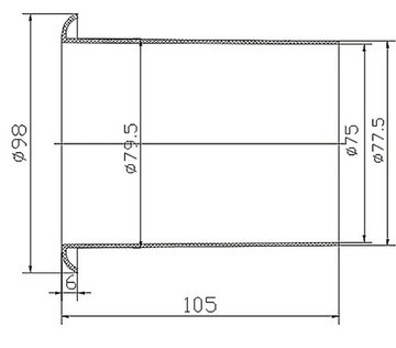 TUBE TUNE TUNNEL BASSREFLEX HD-19 размеры 105-80-75