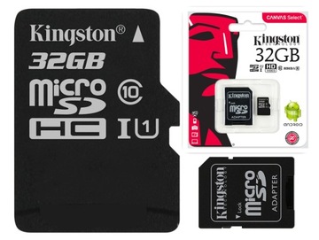 КАРТА ПАМЯТИ KINGSTON 32 ГБ MICRO SD класс 10 UHS