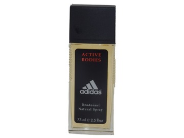 ADIDAS ACTIVE BODIES 75ml (DNS) CZARNY DEO SZKŁO