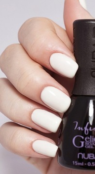 NUBAR GELICURE WHITE PEON NPG035 ГИБРИДНЫЙ ЛАК-ЛАК