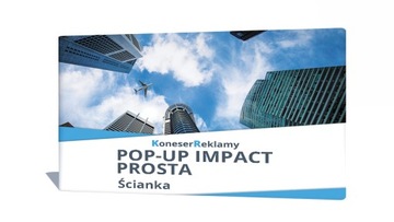 Ścianka z grafiką Impact Pop-up ścianka prosta 3x4