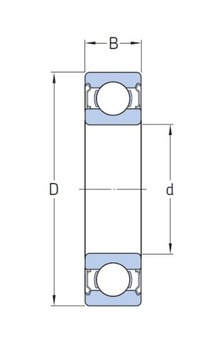 Подшипник 685 ZZ EZO 5х11х5