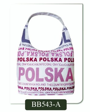 Torba Julia Polska Robin Ruth Poznań biało-fioleto