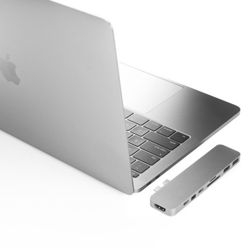 Концентратор USB-C HyperDrive PRO 8-в-2 для MacBook Pro