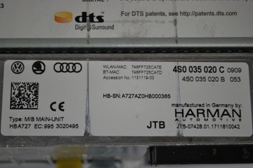 Навигационный считыватель MMI SD Audi R8 4S0035020C