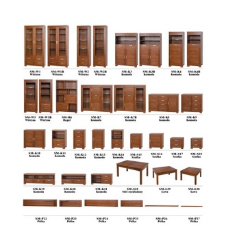 Milano SM-R6 Полка дуб орех V-20 MEBLOLAND