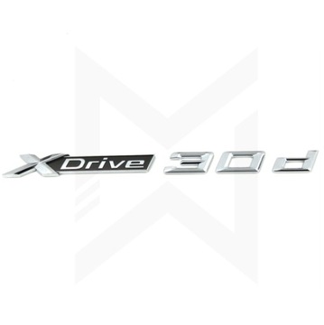 ЭМБЛЕМА НАДПИСЬ НА ДВЕРИ BMW XDRIVE 30d X3 X4 X5 X6!