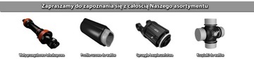 Redukcja wału osi adapter wałka reduktor WOM fi Ø 35 na klin 10 mm