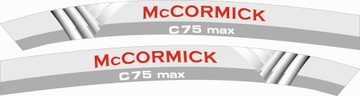 Mccormick C 75 MAX NAKLEJKI NAKLEJKI