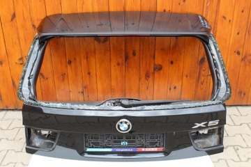 BMW E70 X5 Крышка багажника ЦВЕТ БЛЕКСАФАЙР КАМЕРА