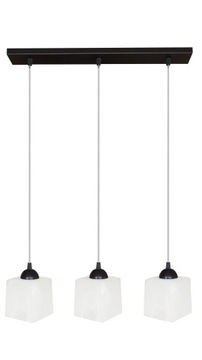 LAMPA WISZĄCA, PLAFON LED,ŻYRANDOL KWADRO 1-802