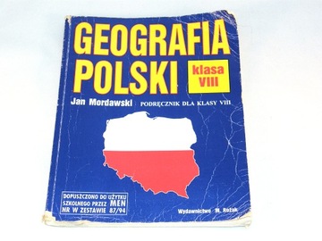 Geografia Polski (podręcznik kl. 8, Jan Mordawski, 1995)