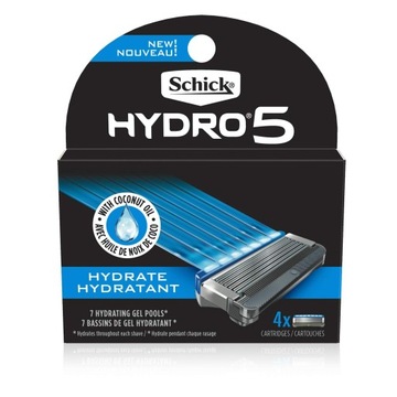 Schick Wilkinson Hydro 5 Hydrate Coconut 2-pak USA