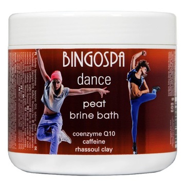 Торфяной рассол BingoSpa с маслом Ши и грязью Мертвого моря 600г