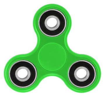 ESPERANZA święcący na zielono HAND SPINNER