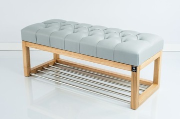 фото ориг. №10, Cabinet shoes with seat emra wood 120 x 40 x 40 centimeters nut