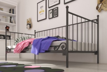 Кровать металлическая Lak System Premium 80х180 узор 14