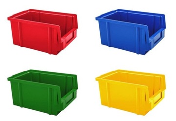 POJEMNIK MAGAZYNOWY KUWETA 149x89x69 TYP 0 żółty