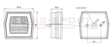 ЗАДНИЙ ФОНАР КОМБИНИРОВАННЫЙ NEON FT-122 LED