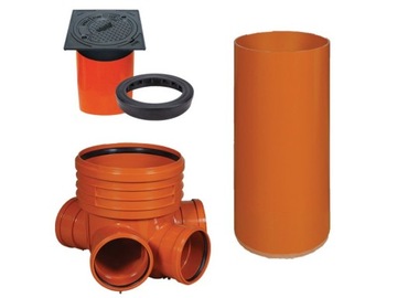 STUDZIENKA KANALIZACYJNA TELESKOPOWA ZBIOR 400/200