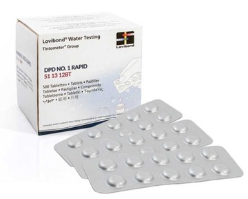 Tabletki do Testera Pomiar Wolnego Chloru DPD1 x30