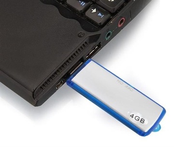 СКРЫТЫЙ ПОРТАТИВНЫЙ ДИКТОФОН USB-НАКОПИТЕЛЬ 4 ГБ АУДИО