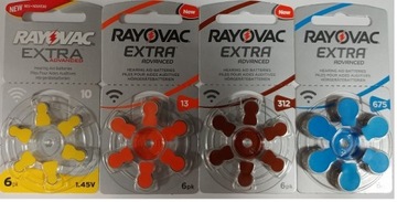 Слуховые батарейки RAYOVAC 10 13 312 675 60 шт. W-wa