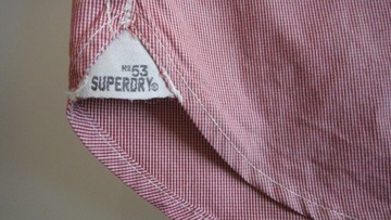 SUPERDRY L = koszula london button down toky