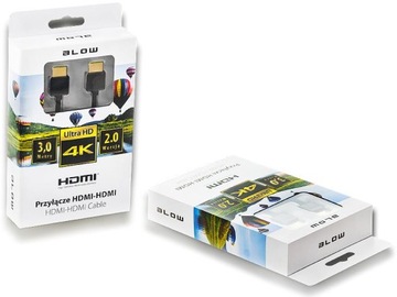 BLOW 3D Ultra HD 4K ТВ HDMI-кабель 3 м НОВЫЙ