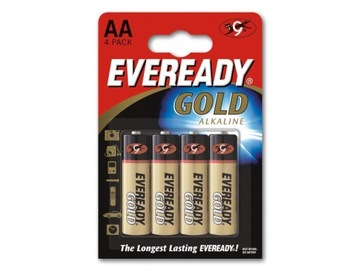 Baterie paluszki alkaliczna Eveready AA (R6) 4 szt.